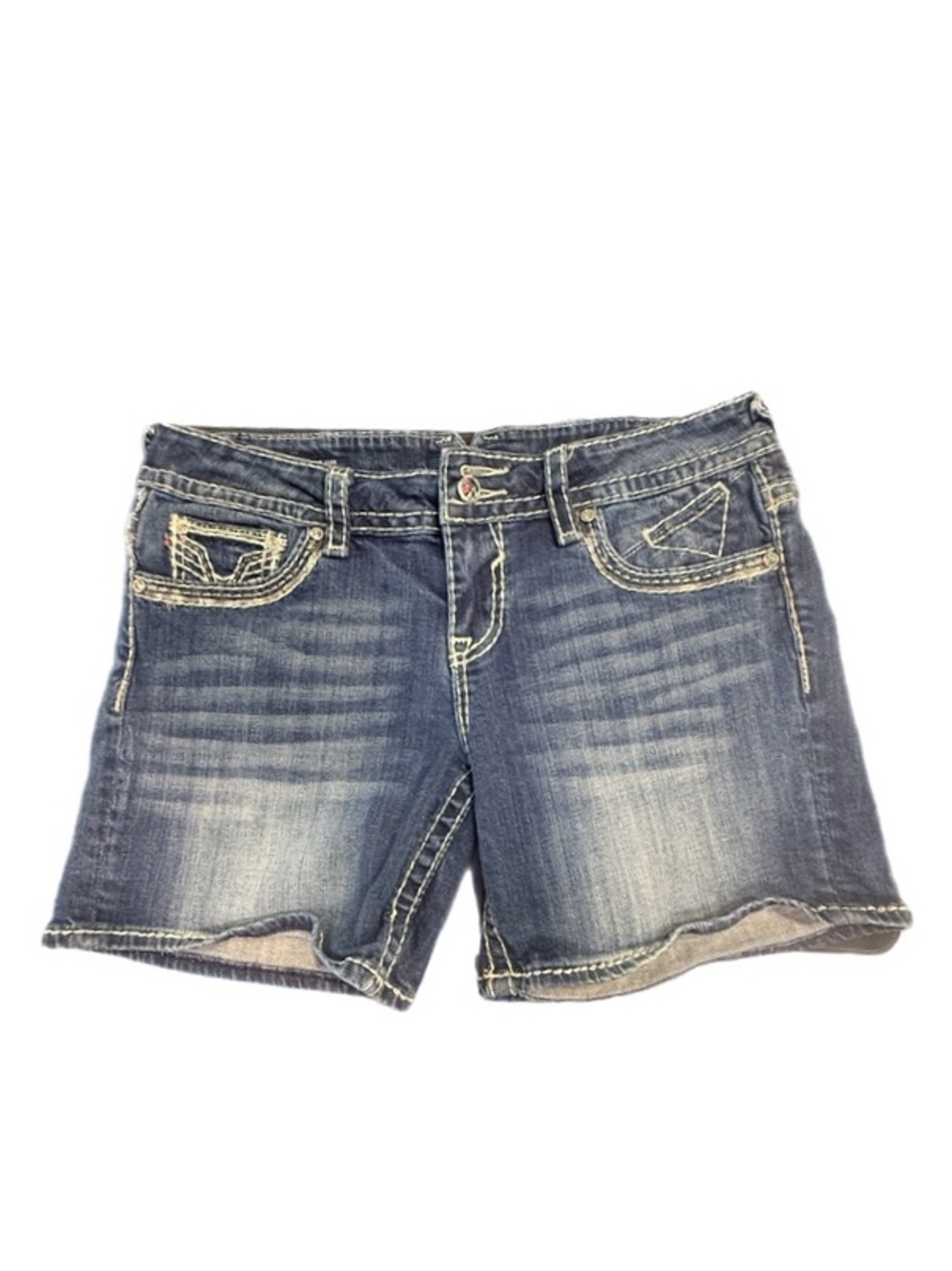 Vigoss The New York Short Y2K McBling Denim Shorts